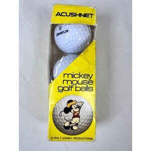 Titleist Acushnet Mickey Mouse Golf Balls 3 pack